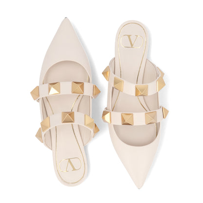 ヴァレンティノ フラットシューズ ローマンスタッズ