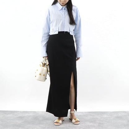 ヴァレンティノ フラットサンダル ワンスタッズ ストラップ