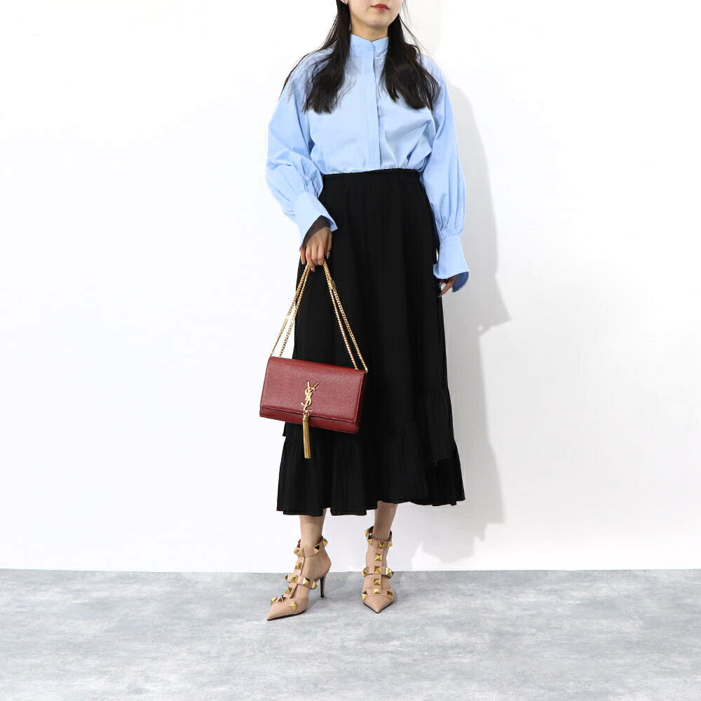 VALENTINO パンプス ローマンスタッズ ストラップ レザー