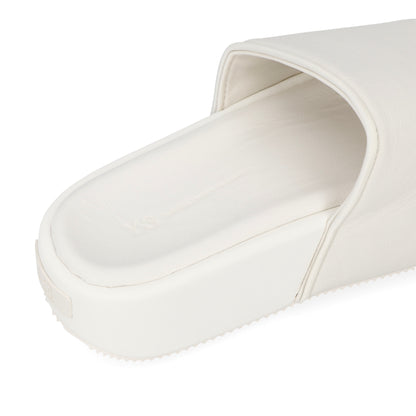 ADIDAS アディダス Y-3 ワイスリー ヨウジヤマモト FZ6402/SLIDES サンダル WHITE オフホワイト 厚底 ビーチサンダル