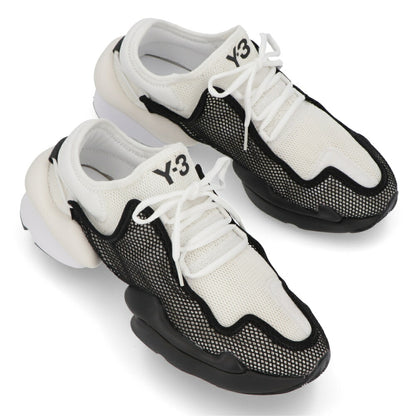 ワイスリー Y-3 シューズ スニーカー メンズ ren ホワイト×ブラック メッシュ  厚底 ロゴ メッシュ ツートンカラー アディダス ローカット EF2560