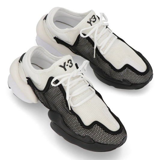 ワイスリー Y-3 シューズ スニーカー メンズ ren ホワイト×ブラック メッシュ  厚底 ロゴ メッシュ ツートンカラー アディダス ローカット EF2560