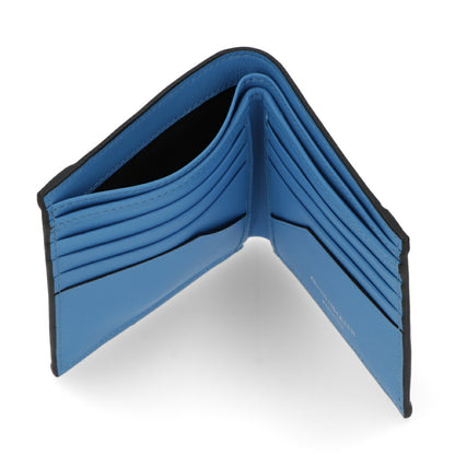 ALEXANDERMCQUEEN ブラック バイカラー ミニ財布 726320