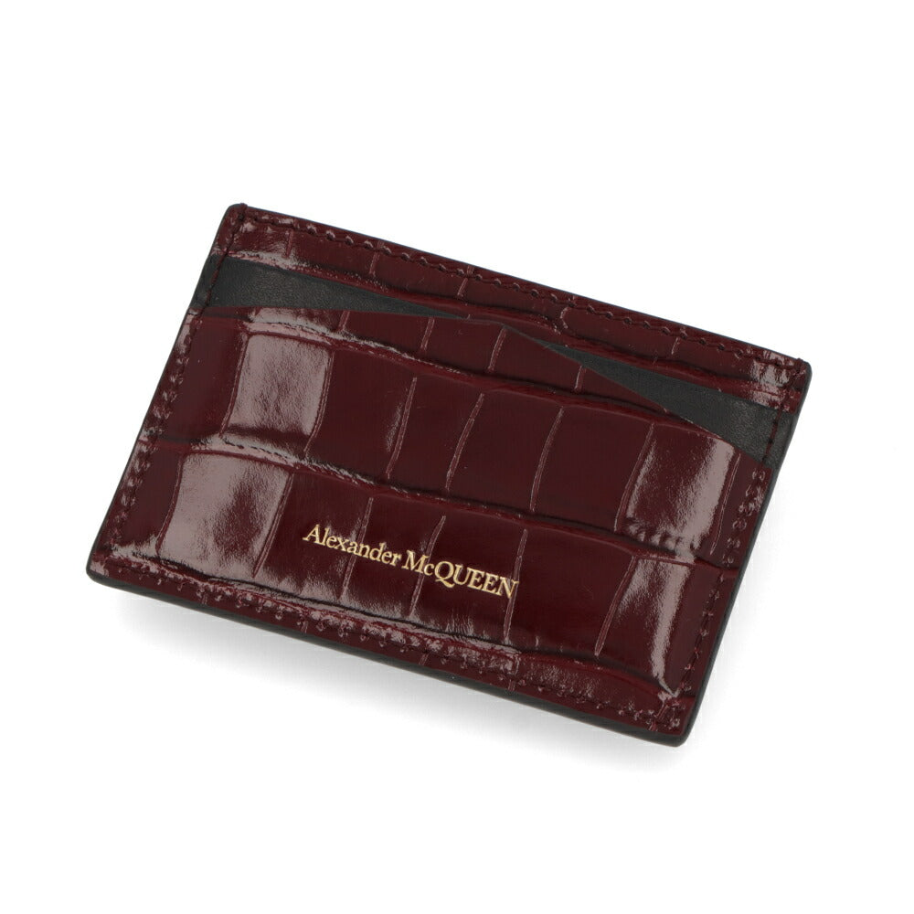 ALEXANDERMCQUEEN カードケース・名刺入れ レッド 632038