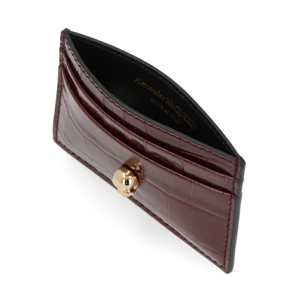 ALEXANDERMCQUEEN カードケース・名刺入れ レッド 632038