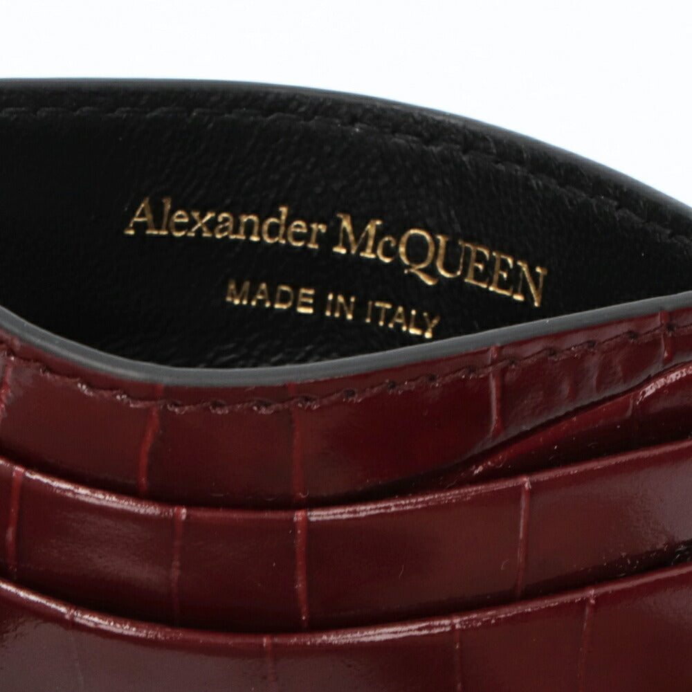 ALEXANDERMCQUEEN カードケース・名刺入れ レッド 632038