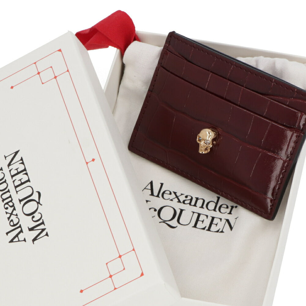 ALEXANDERMCQUEEN カードケース・名刺入れ レッド 632038