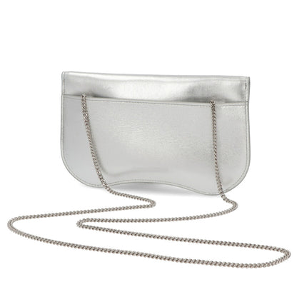 ALEXANDERMCQUEEN ショルダーバッグ Seal Phone Mini Chain Bag シルバー 779228