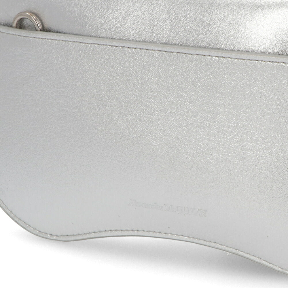 ALEXANDERMCQUEEN ショルダーバッグ Seal Phone Mini Chain Bag シルバー 779228