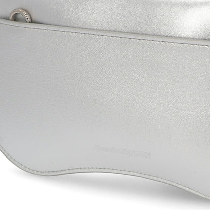 ALEXANDERMCQUEEN ショルダーバッグ Seal Phone Mini Chain Bag シルバー 779228
