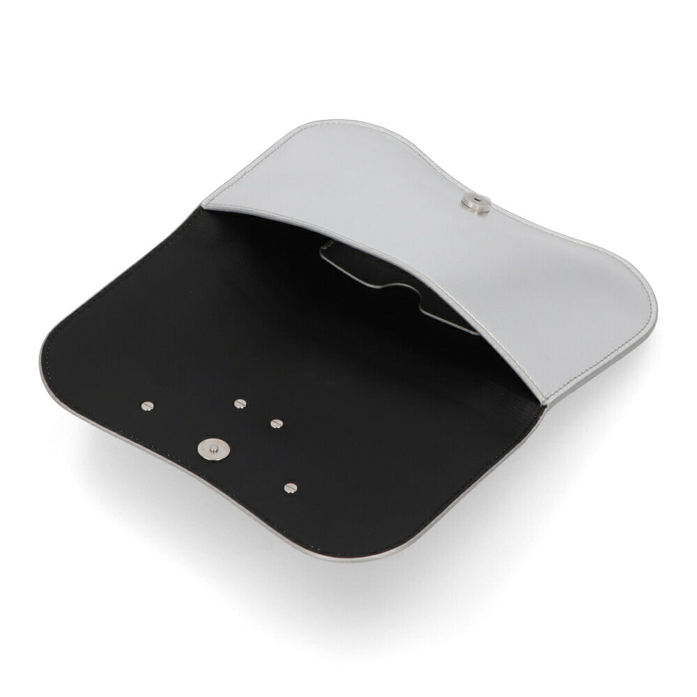 ALEXANDERMCQUEEN ショルダーバッグ Seal Phone Mini Chain Bag シルバー 779228