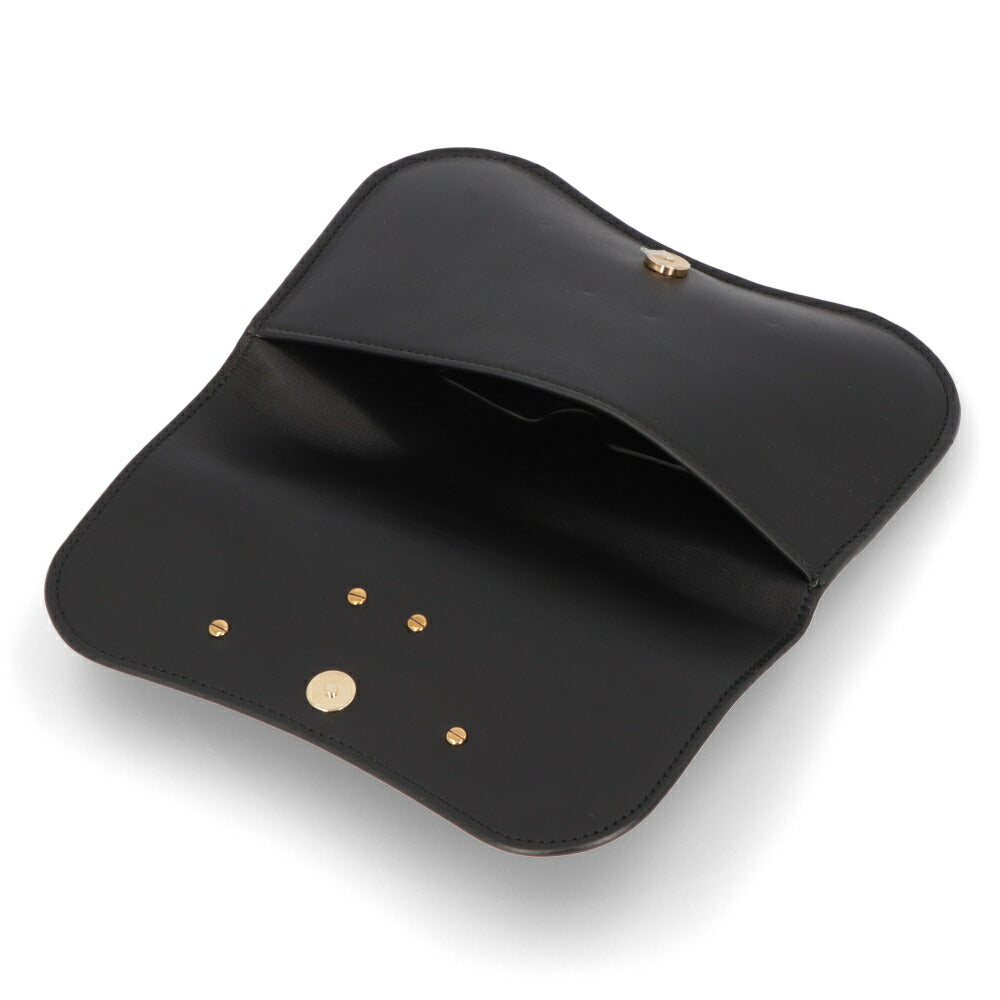 ALEXANDERMCQUEEN ショルダーバッグ Seal Phone Mini Chain Bag ブラック 779228