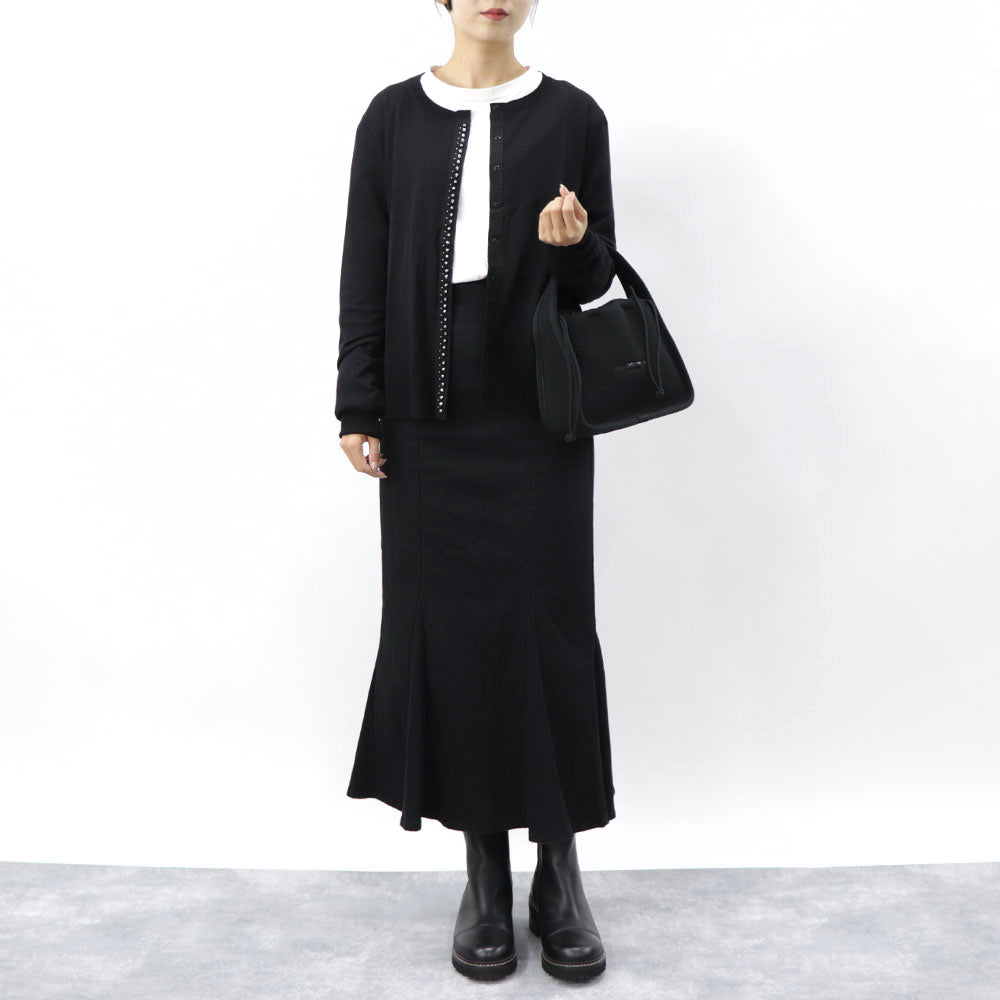 アレキサンダーワン ALEXANDER WANG バッグ ハンドバッグ レディース ブラック ポリエステル ナイロン ロゴ ニット スモールバッグ ドローストリング