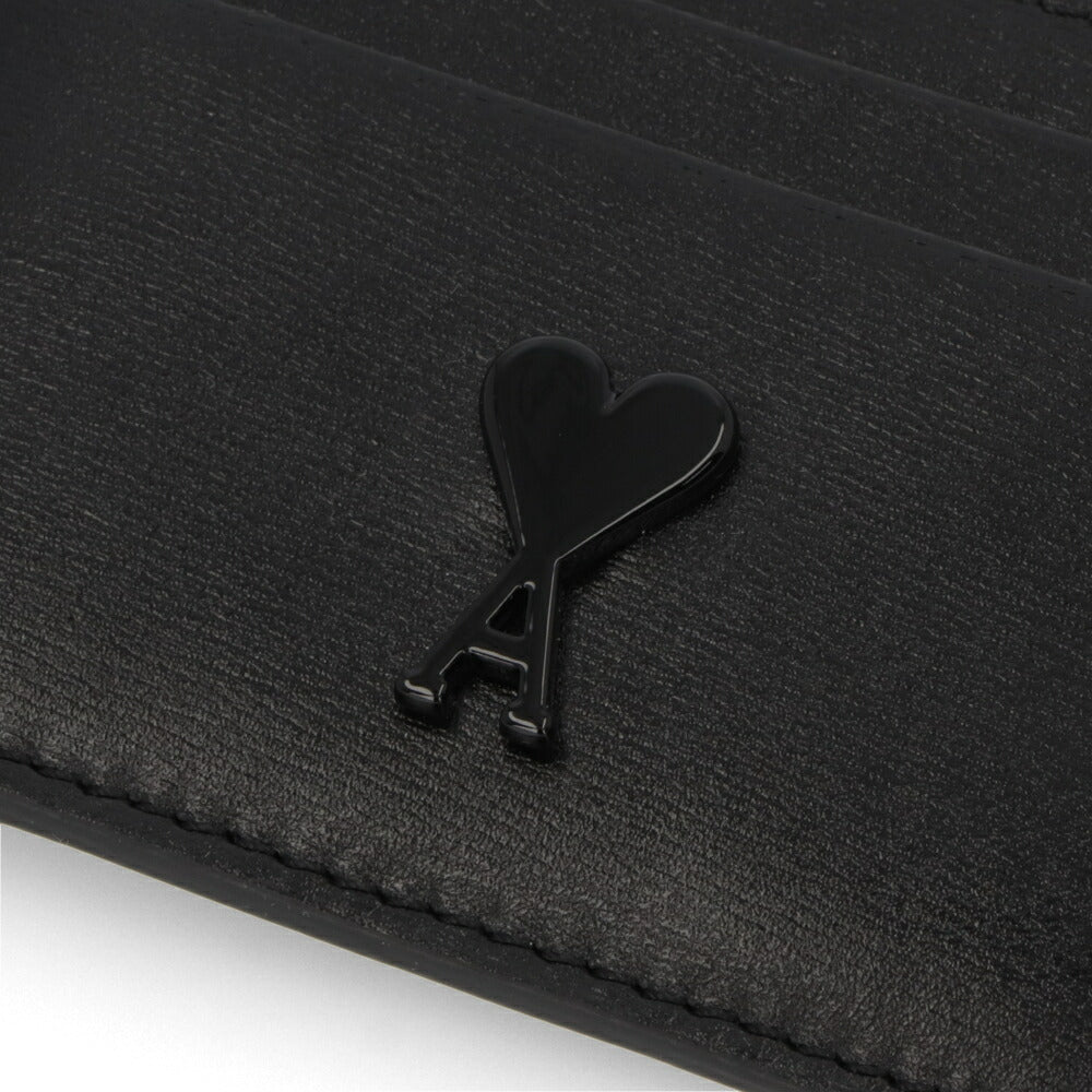 AMI PARIS カードケース ADC CARD HOLDER ブラック パスケース ハートロゴ USL013.830
