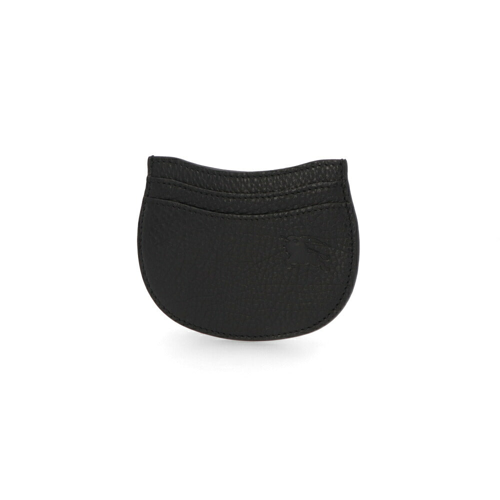 BURBERRY バーバリー ユニセックス 雑貨 カードケース ブラック レザー Locking Hole Card Case 8082266