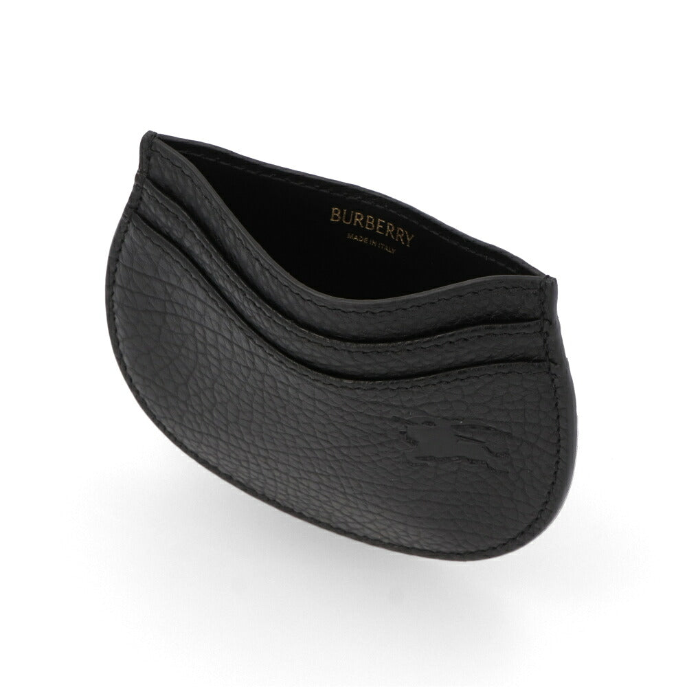 BURBERRY バーバリー ユニセックス 雑貨 カードケース ブラック レザー Locking Hole Card Case 8082266