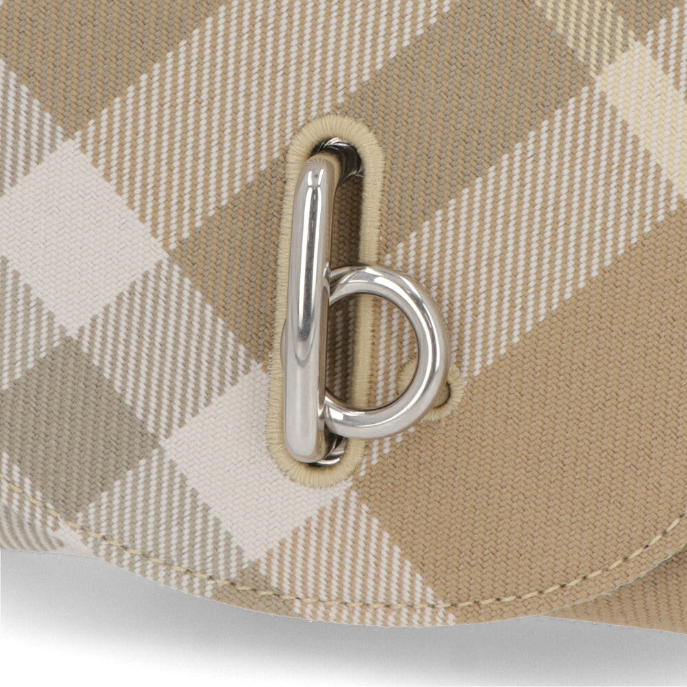 BURBERRY バーバリー レディース 財布 三つ折り財布 ベージュ系 ポリエステル ウール ミニ財布 チェック 小銭入れ付き 8081783
