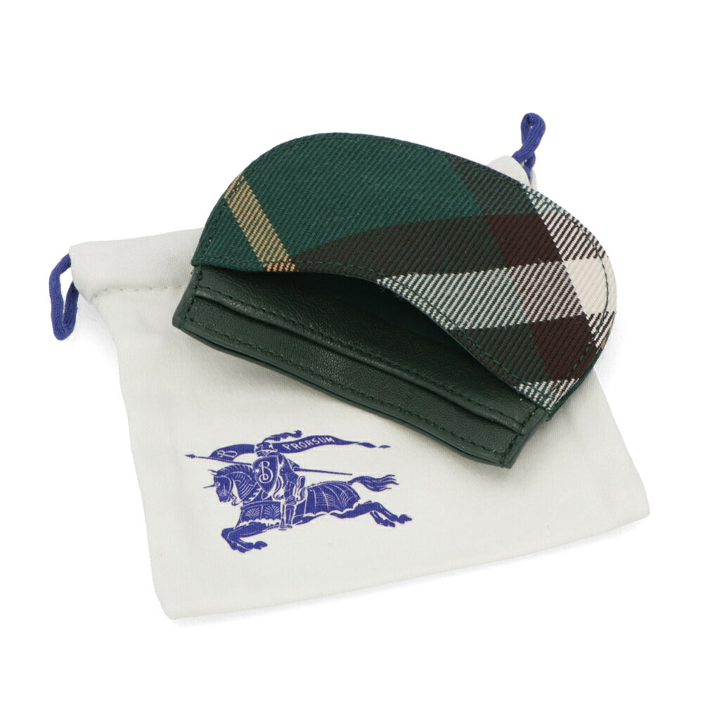 BURBERRY バーバリー ユニセックス 雑貨 カードケース グリーン系