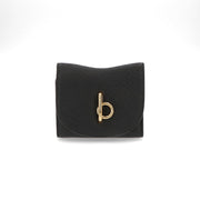 BURBERRY バーバリー ユニセックス 雑貨 カードケース ブラック レザー ミニ財布 8081669
