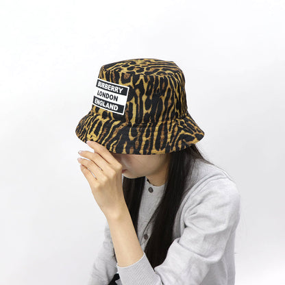 バーバリー 8023869 LEOPA バケットハット レオパード柄