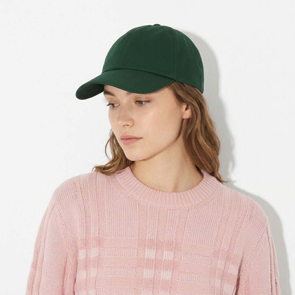 BURBERRY バーバリー ユニセックス 帽子 キャップ グリーン ポリエステル コットン 刺繍ロゴ 8082654