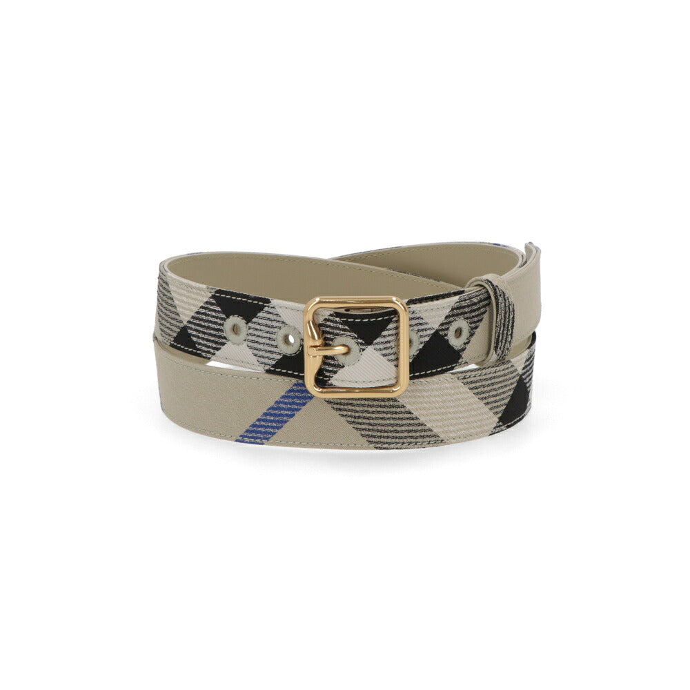 BURBERRY バーバリー ユニセックス 雑貨 ベルト ベージュ系 タータンチェック 8088779