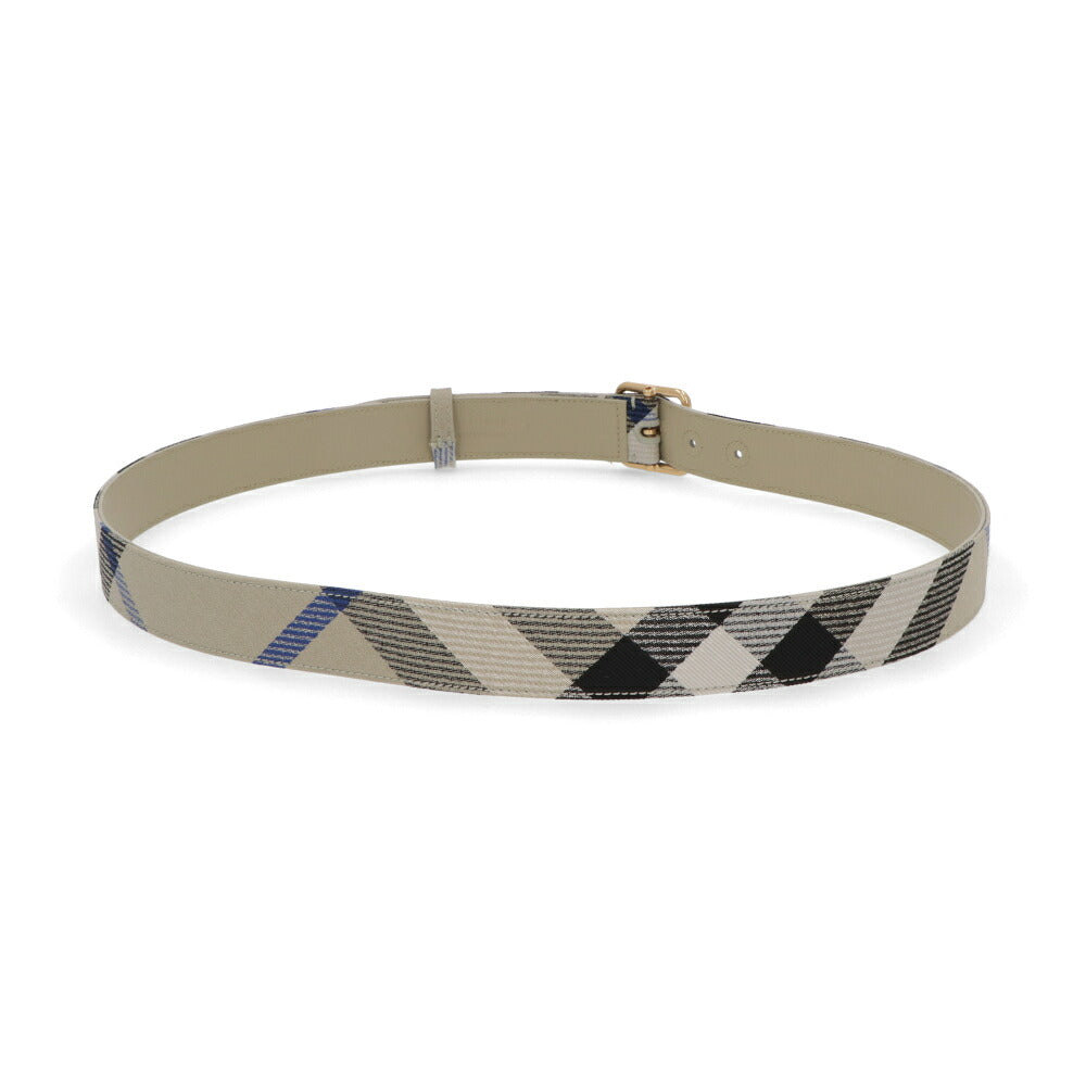 BURBERRY バーバリー ユニセックス 雑貨 ベルト ベージュ系 タータンチェック 8088779