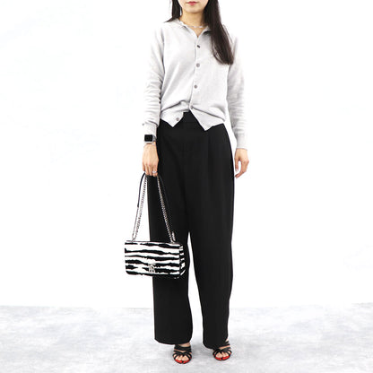 バーバリー ショルダーバッグ 8028181 A6601 ゼブラ柄