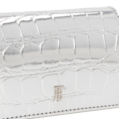 バーバリー BURBERRY ショルダーバッグ 8022565 A1422 レディース A1422 シルバー 財布 コインケース チェーンショルダー
