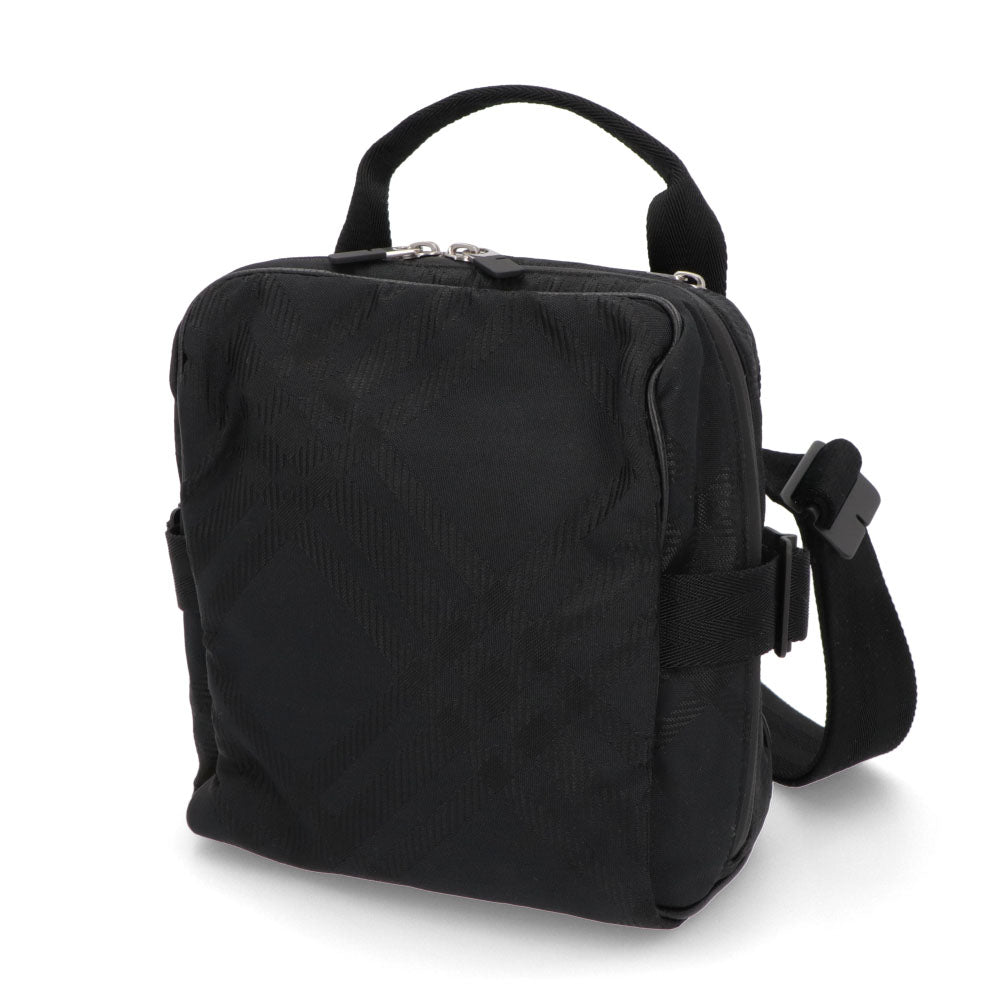 BURBERRY ショルダーバッグ ブラック チェック 8080900