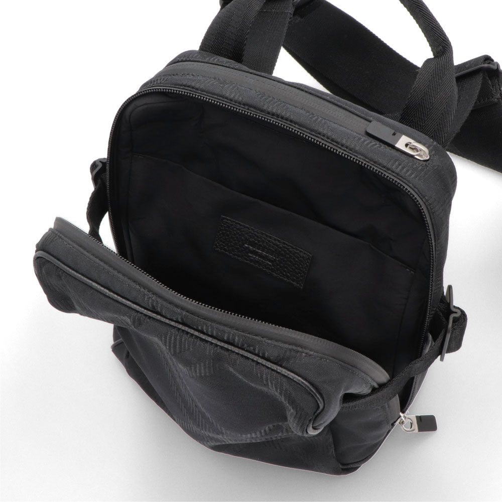 BURBERRY ショルダーバッグ ブラック チェック 8080900