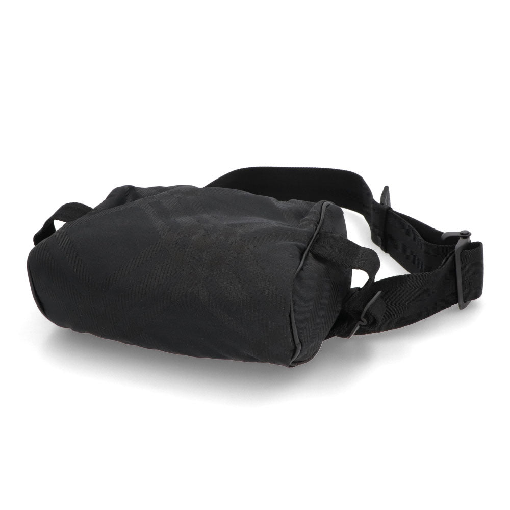 BURBERRY ボディバッグ ブラック チェック柄 8083446