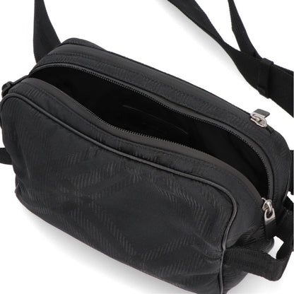 BURBERRY ボディバッグ ブラック チェック柄 8083446