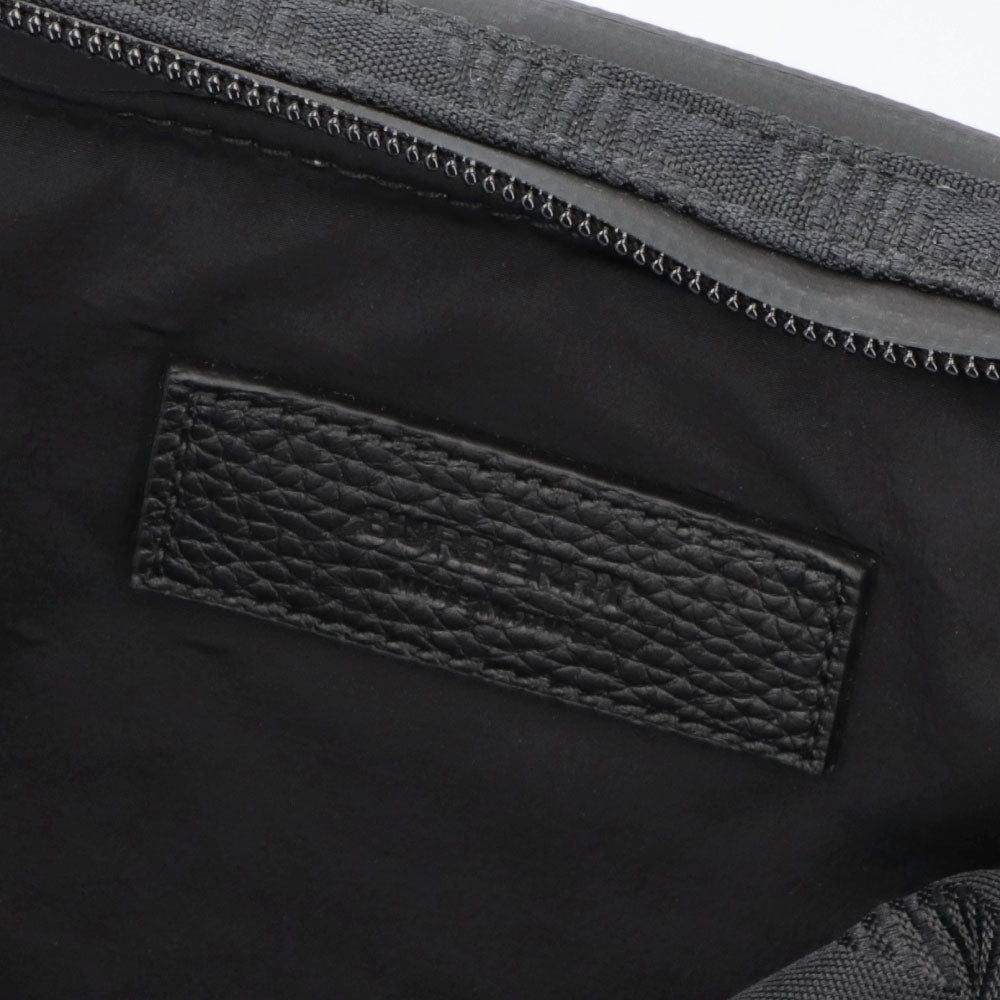 BURBERRY ボディバッグ ブラック チェック柄 8083446
