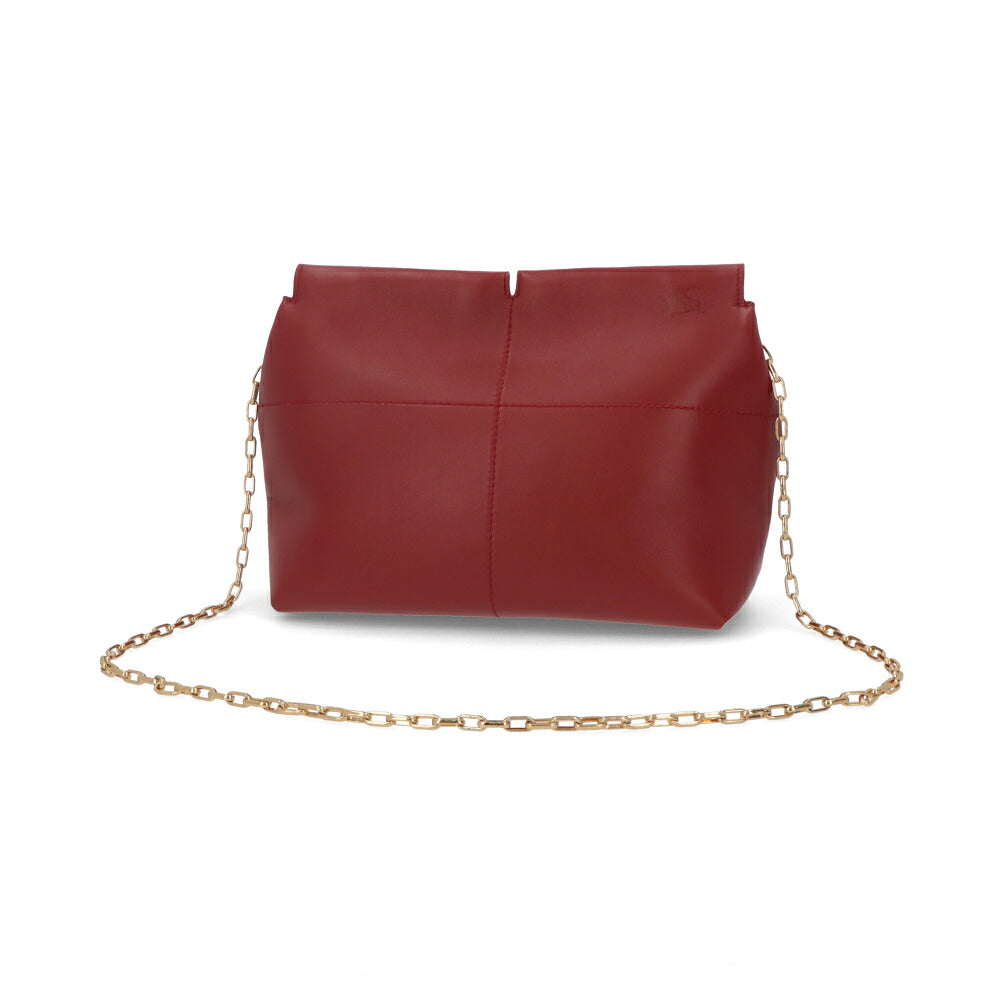 BURBERRY バーバリー レディース バッグ ショルダーバッグ レッド 牛革 クラッチバッグ チェーン 8095499