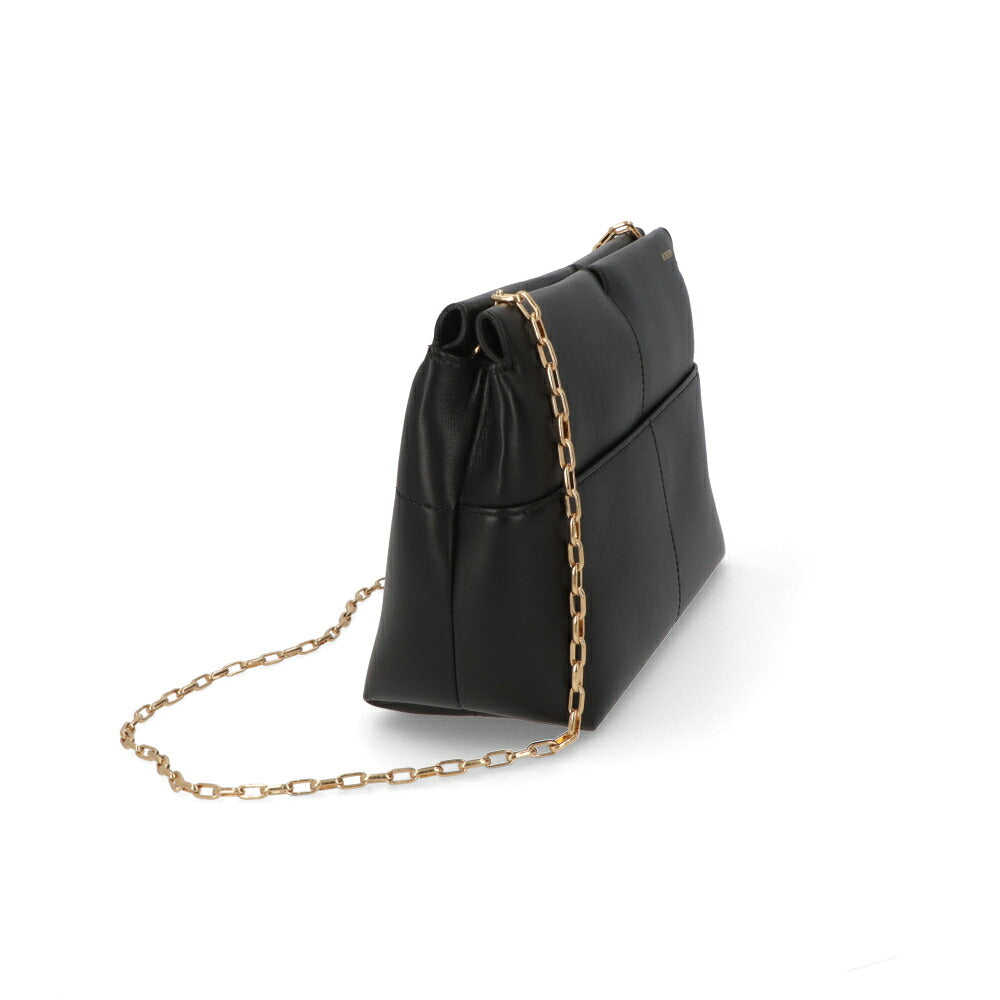 BURBERRY バーバリー レディース バッグ ショルダーバッグ ブラック 牛革 クラッチバッグ チェーン 8095500