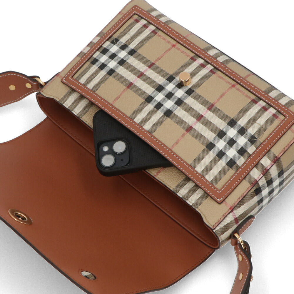 BURBERRY バーバリー レディース バッグ ショルダーバッグ ベージュ 8066226 チェック柄