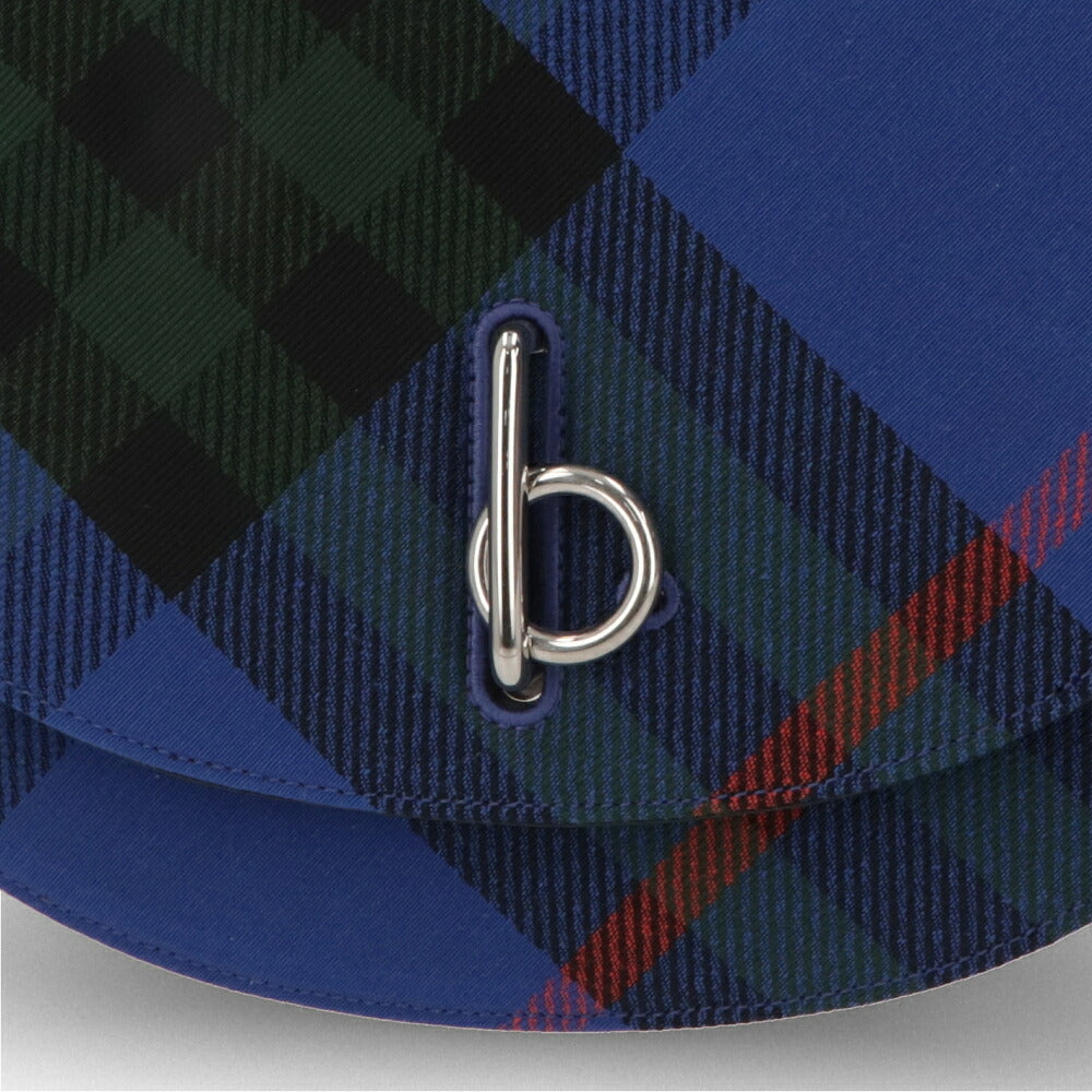 BURBERRY バーバリー レディース バッグ ショルダーバッグ ロッキングホースバッグ ブルー系 ポリエステル コットン クロスボディバッグ バーバリーチェック 8085934