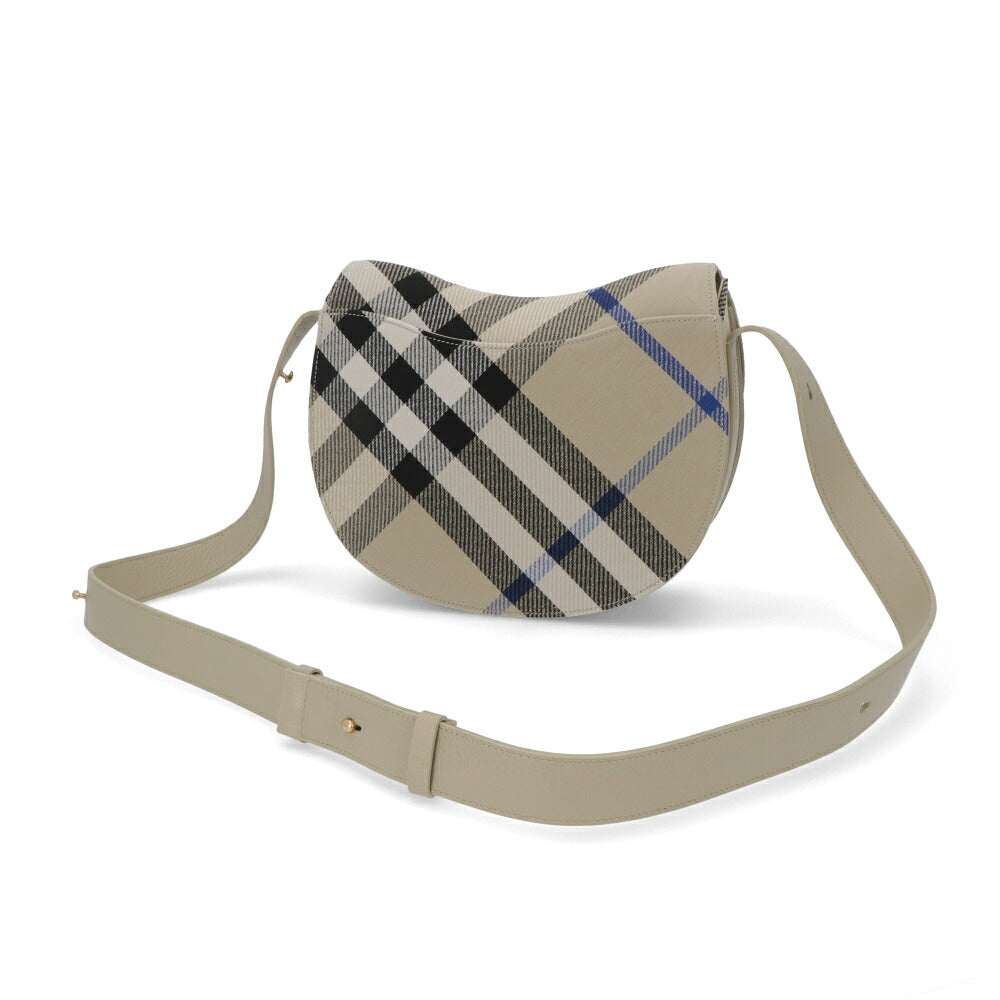 BURBERRY バーバリー レディース バッグ ショルダーバッグ ロッキングホースバッグ ベージュ系 ポリエステル コットン クロスボディバッグ バーバリーチェック 8085935