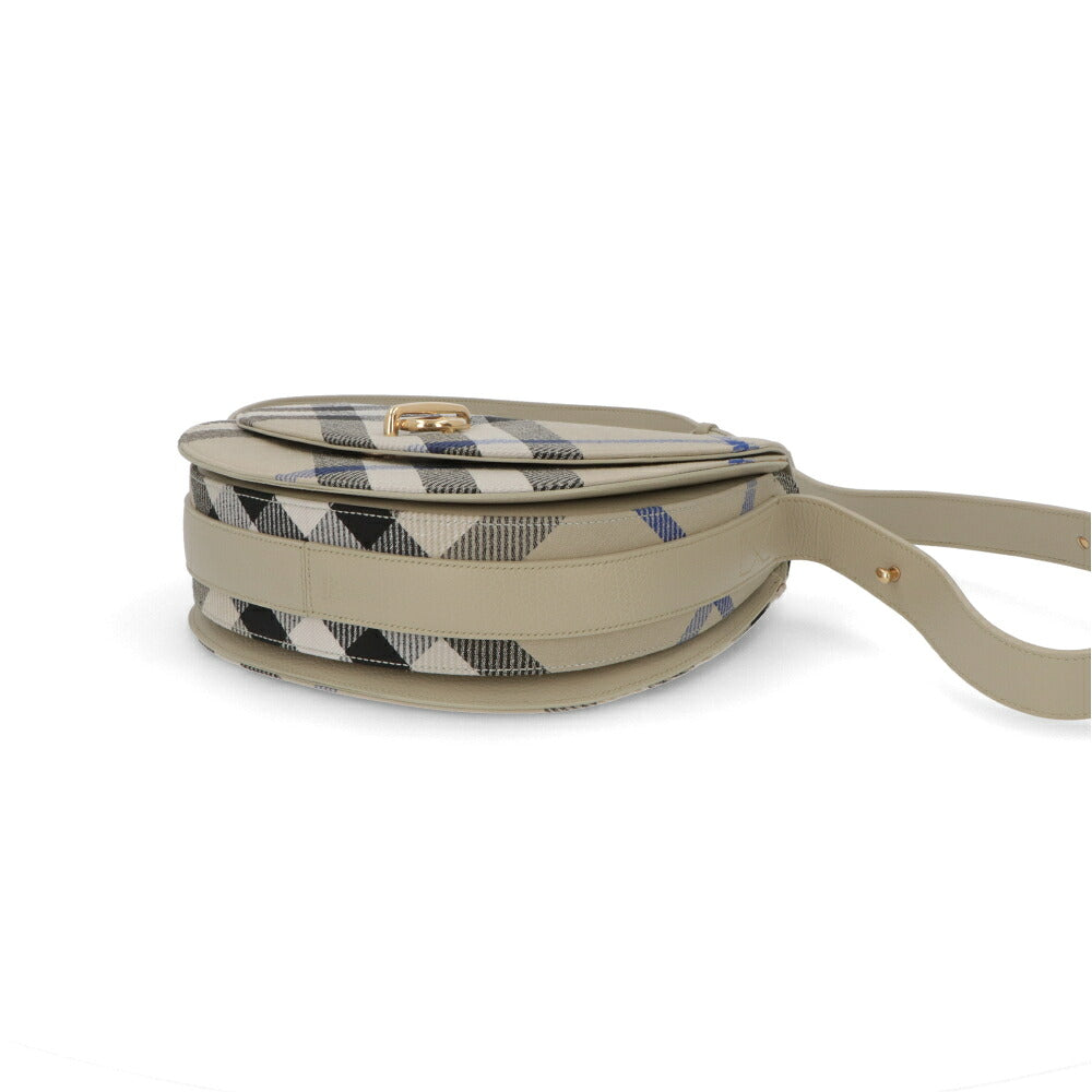BURBERRY バーバリー レディース バッグ ショルダーバッグ ロッキングホースバッグ ベージュ系 ポリエステル コットン クロスボディバッグ バーバリーチェック 8085935