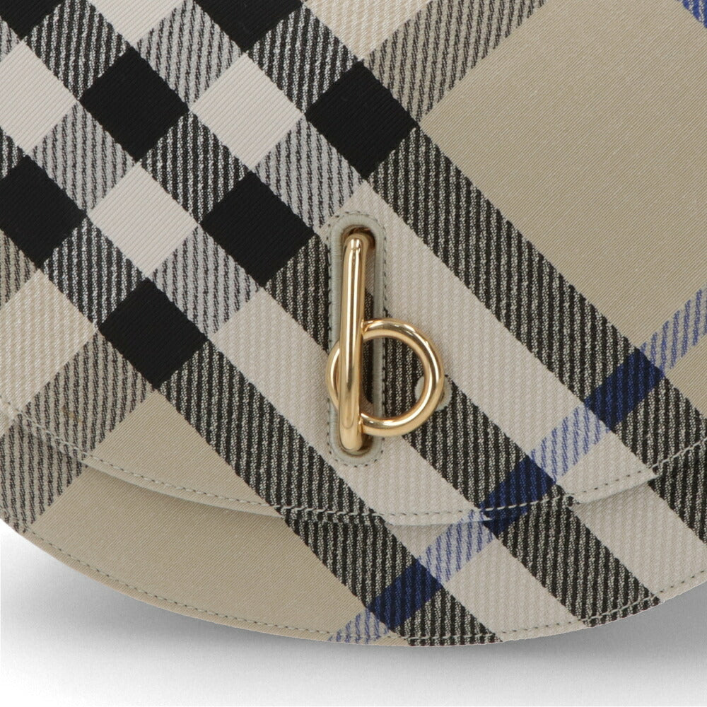 BURBERRY バーバリー レディース バッグ ショルダーバッグ ロッキングホースバッグ ベージュ系 ポリエステル コットン クロスボディバッグ バーバリーチェック 8085935