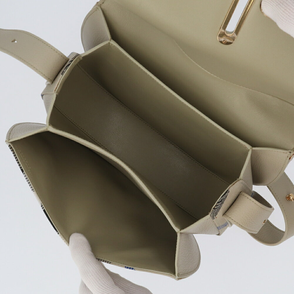 BURBERRY バーバリー レディース バッグ ショルダーバッグ ロッキングホースバッグ ベージュ系 ポリエステル コットン クロスボディバッグ バーバリーチェック 8085935