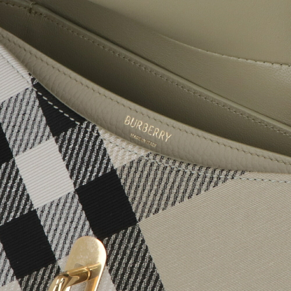 BURBERRY バーバリー レディース バッグ ショルダーバッグ ロッキングホースバッグ ベージュ系 ポリエステル コットン クロスボディバッグ バーバリーチェック 8085935