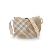 BURBERRY バーバリー レディース バッグ ショルダーバッグ ロッキングホースバッグ ベージュ系 ポリエステル コットン クロスボディバッグ バーバリーチェック 8081350