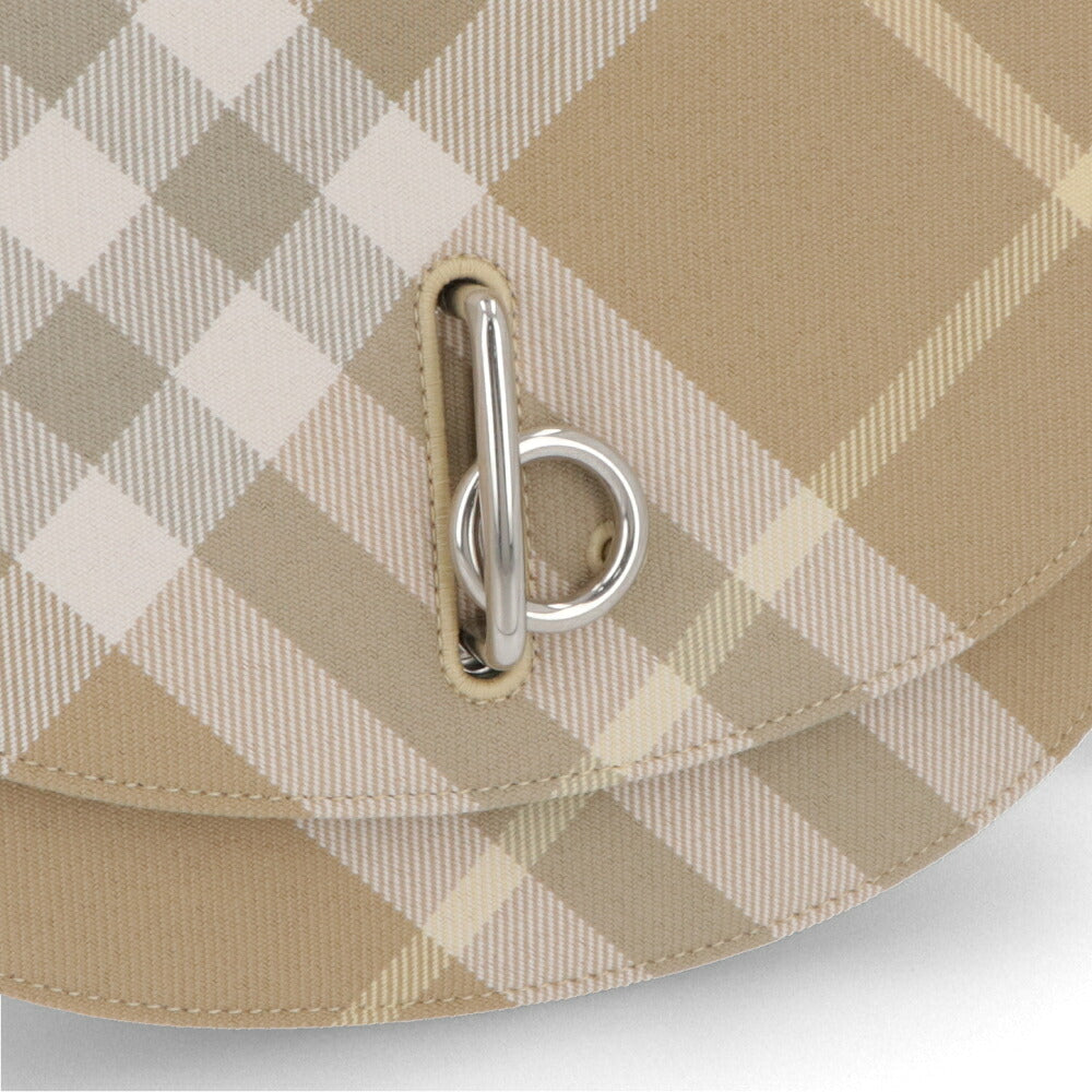 BURBERRY バーバリー レディース バッグ ショルダーバッグ ロッキングホースバッグ ベージュ系 ポリエステル コットン クロスボディバッグ バーバリーチェック 8081350