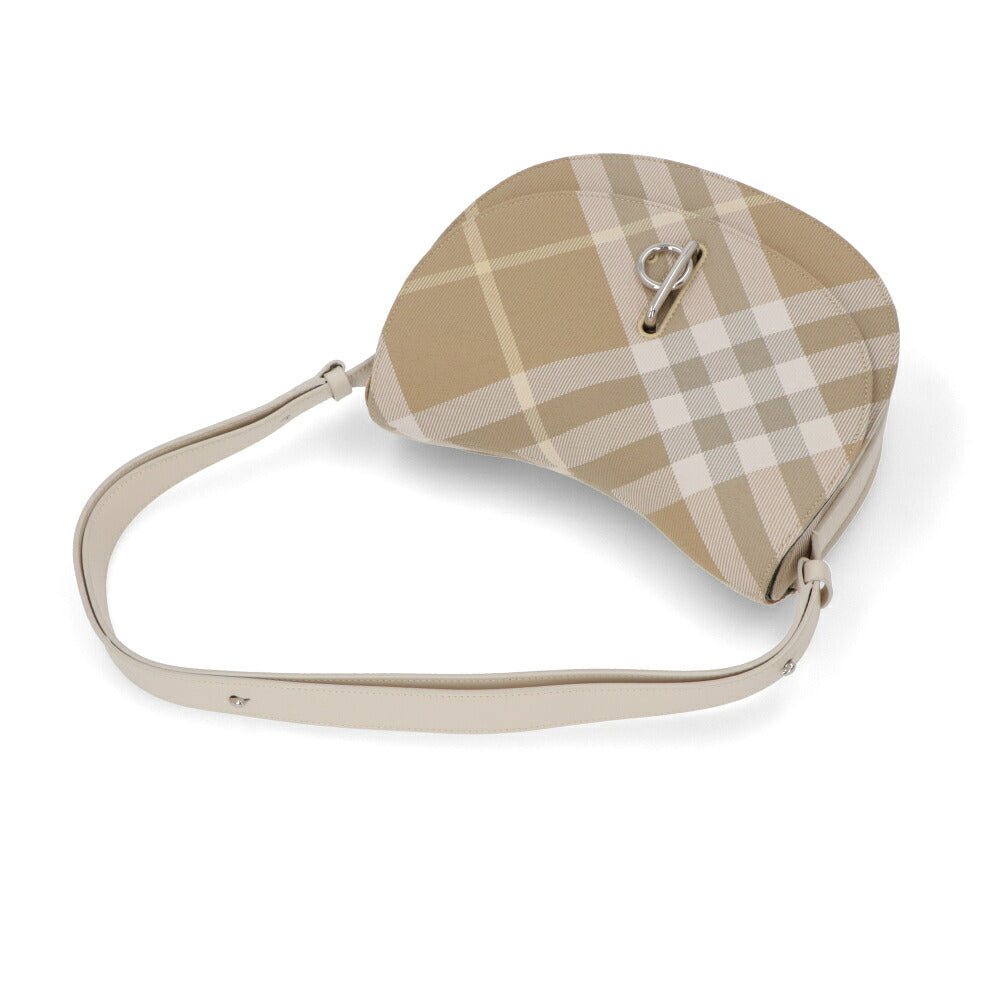 BURBERRY バーバリー レディース バッグ ショルダーバッグ ロッキングホースバッグ ベージュ系 ポリエステル コットン クロスボディバッグ バーバリーチェック 8081350