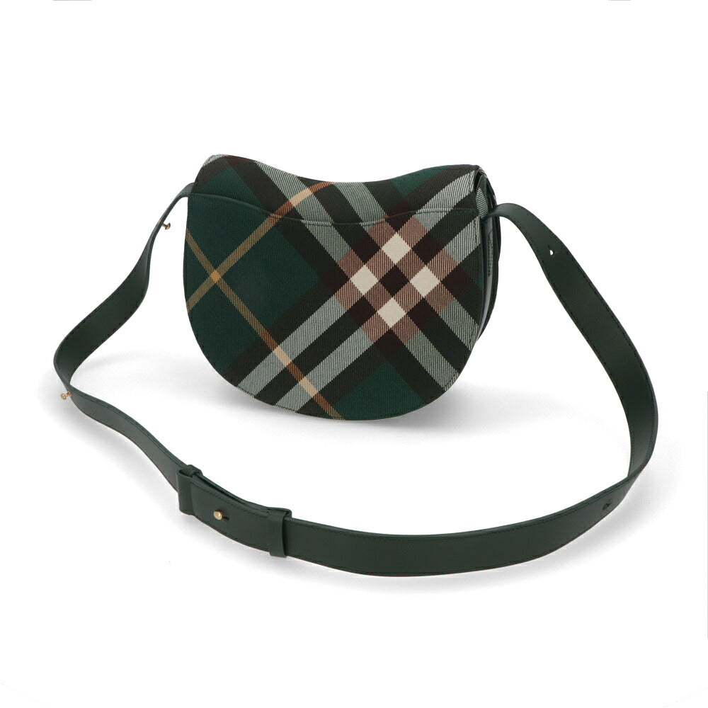 BURBERRY バーバリー レディース バッグ ショルダーバッグ ロッキングホース バッグ グリーン系 ポリエステル コットン クロスボディバッグ バーバリーチェック 8081351