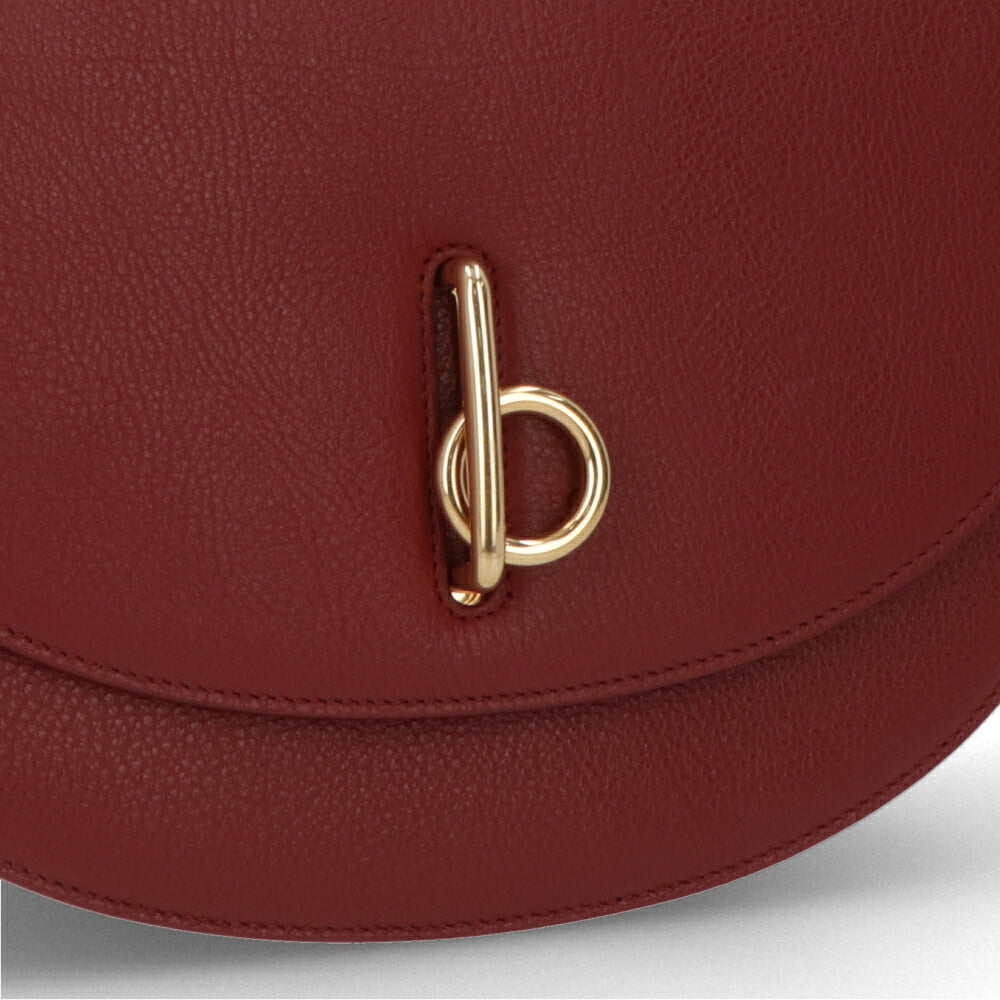 BURBERRY バーバリー レディース バッグ ショルダーバッグ ロッキングホース バッグ ダークレッド カーフスキン クロスボディバッグ 8085471
