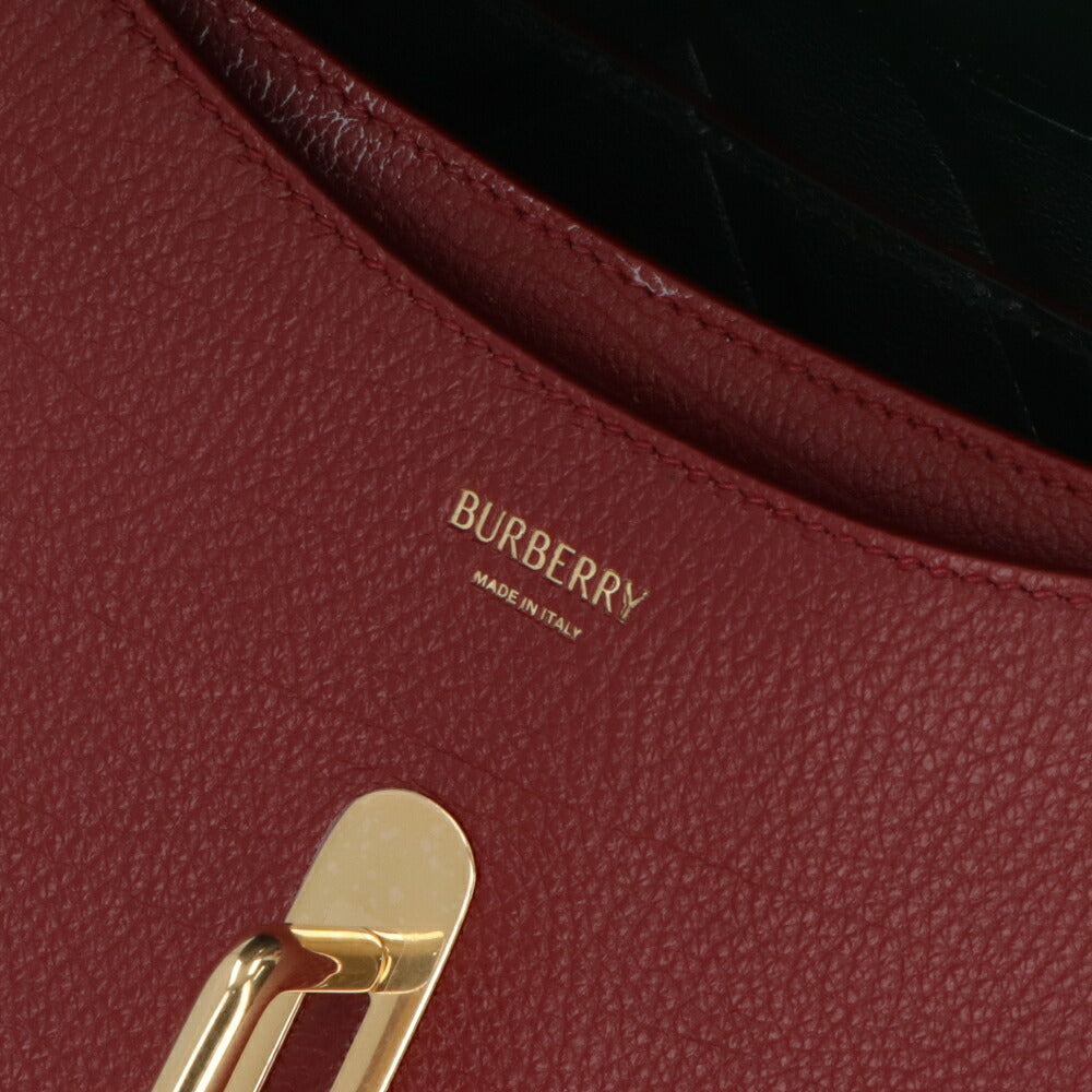 BURBERRY バーバリー レディース バッグ ショルダーバッグ ロッキングホース バッグ ダークレッド カーフスキン クロスボディバッグ 8085471