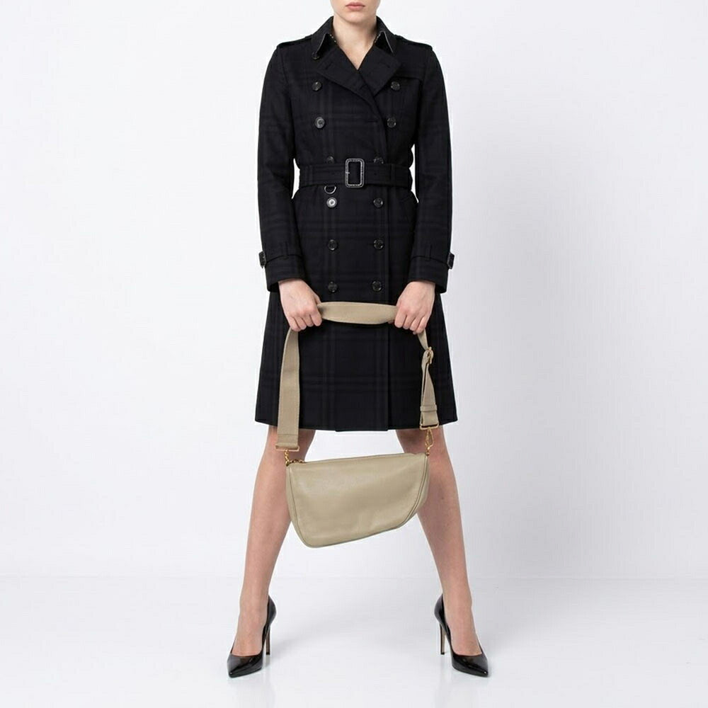 BURBERRY バーバリー レディース バッグ ショルダーバッグ シールドメッセンジャーバッグ ベージュ系 カーフレザー クロスボディバッグ 8087888